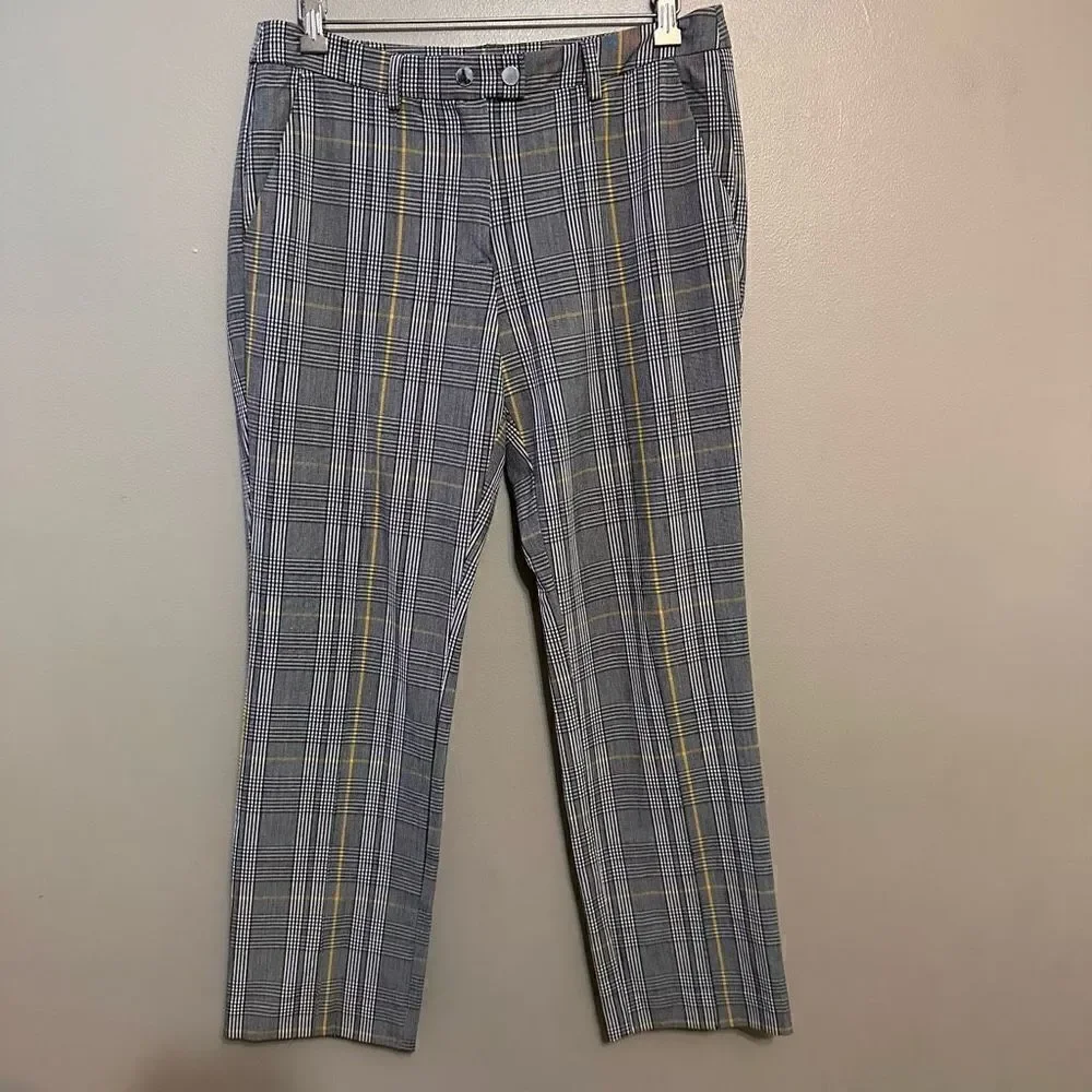 Mango pause cropped pants